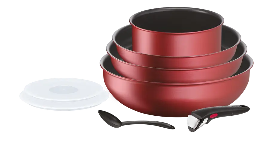 tefal Ingenio daily Chef Rouge  8 pièces