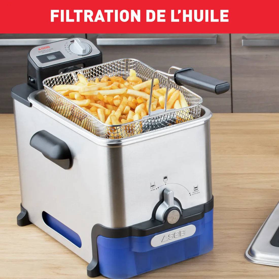 FRITEUSE SEB SEMI PRO OLEOCLEAN 3,5L